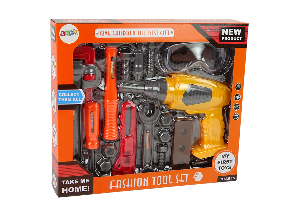Kit ferramentas com berbequim