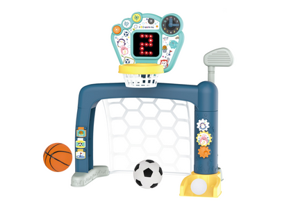 Jogos 3 em 1 golfe futebol basquetebol