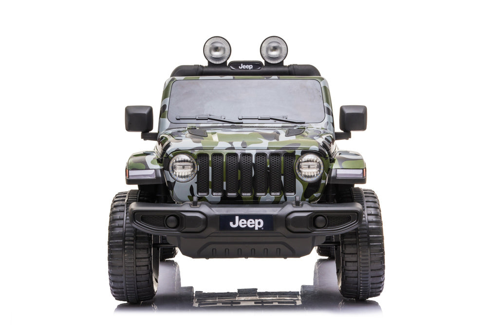Jeep elétrico Jeep Wrangler Rubicon DK-JWR555 camuflado