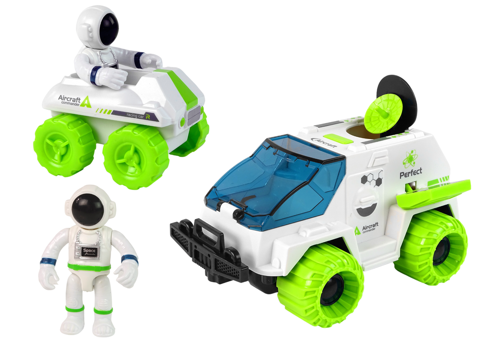 Veículo espacial rover satélite 6 em 1