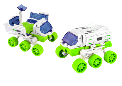 Veículo espacial rover satélite 6 em 1