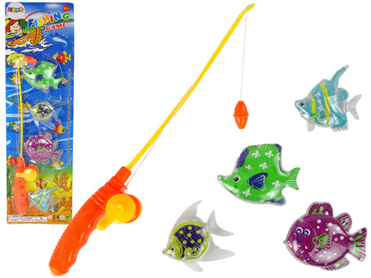 Jogo pesca peixes com cana