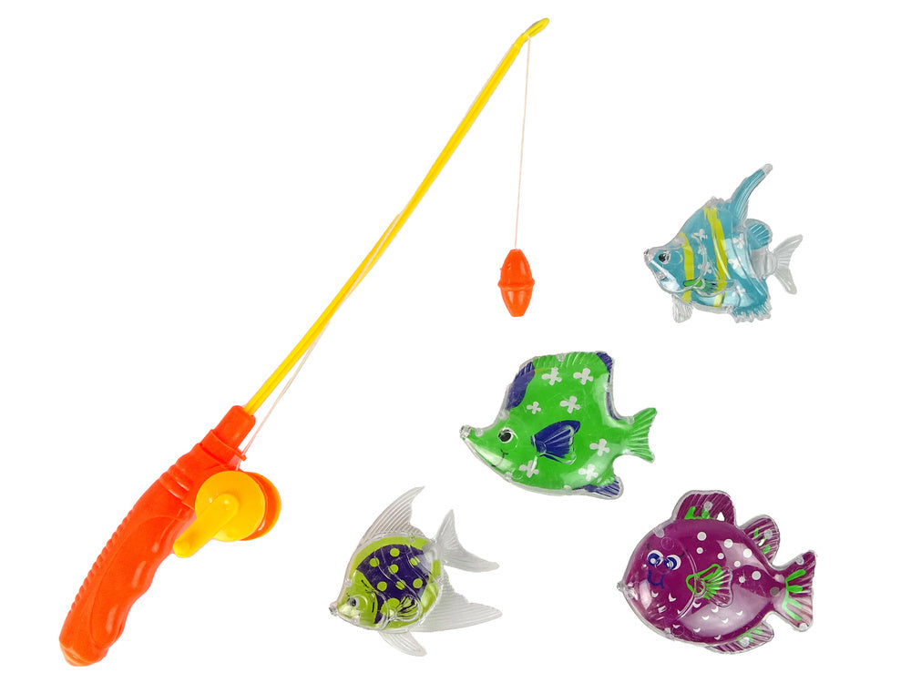 Jogo pesca peixes com cana