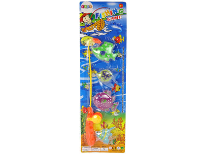 Jogo pesca peixes com cana