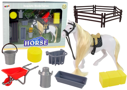 Cavalo escovar com acessórios quinta