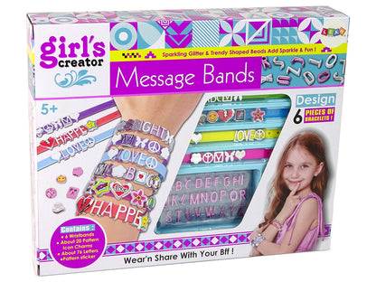 Kit bijuteria pulseiras letras DIY