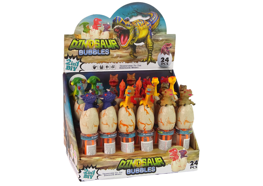 Bolhas sabão dinossauro 18 cm (1 unidade, sortido)