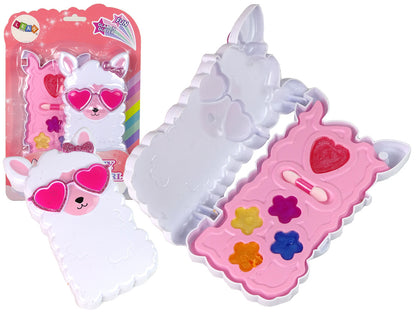 Kit maquilhagem gloss lama rosa