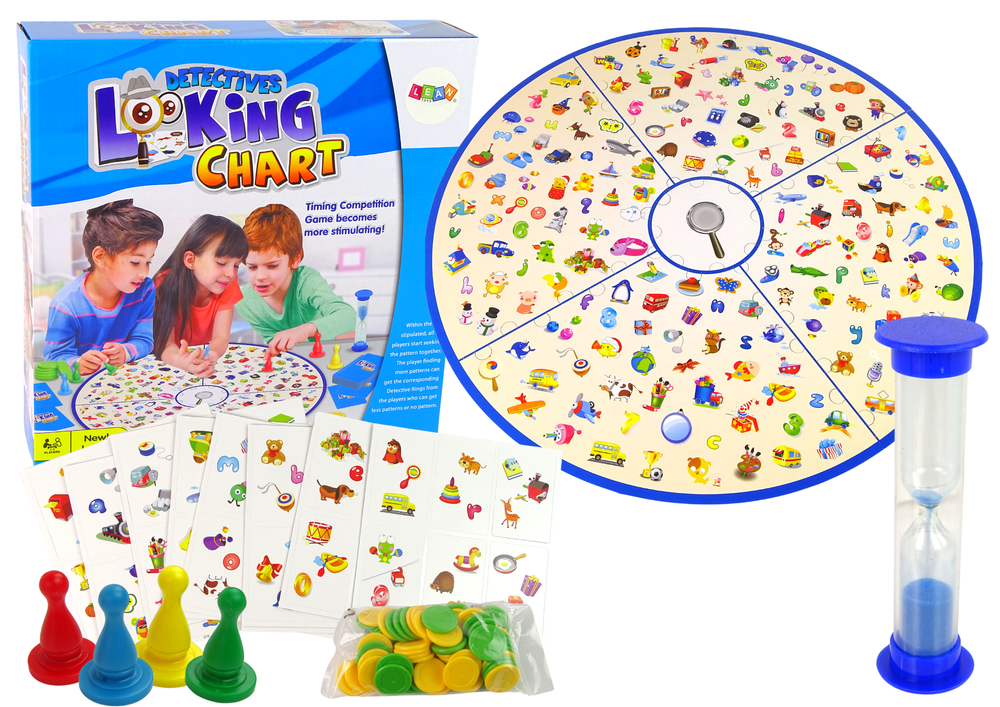 Jogo de tabuleiro detetive perceção