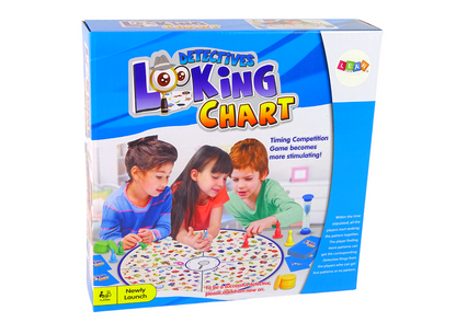 Jogo de tabuleiro detetive perceção