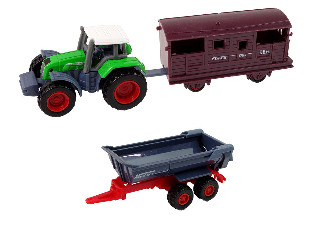 Veículos agrícolas tratores metal 12 peças