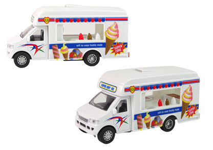 Carrinha gelados fast-food fricção (1 unidade, sortido)