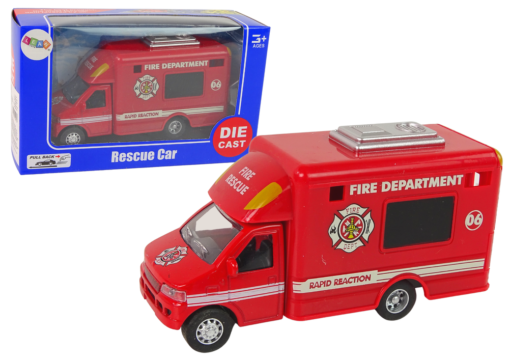 Veículos resgate polícia bombeiros fricção (1 unidade, sortido)