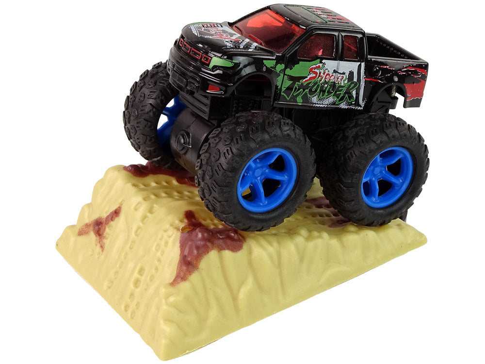 Monster truck pull-back pneus borracha (1unidade, sortido)