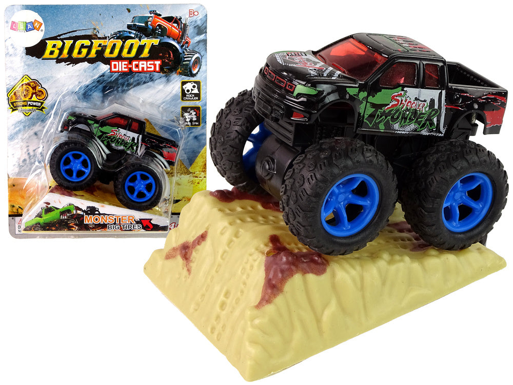Monster truck pull-back pneus borracha (1unidade, sortido)