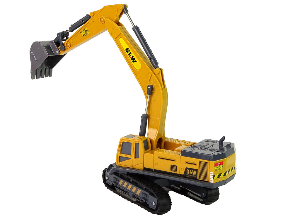 Escavadora Caterpillar amarela 1:55