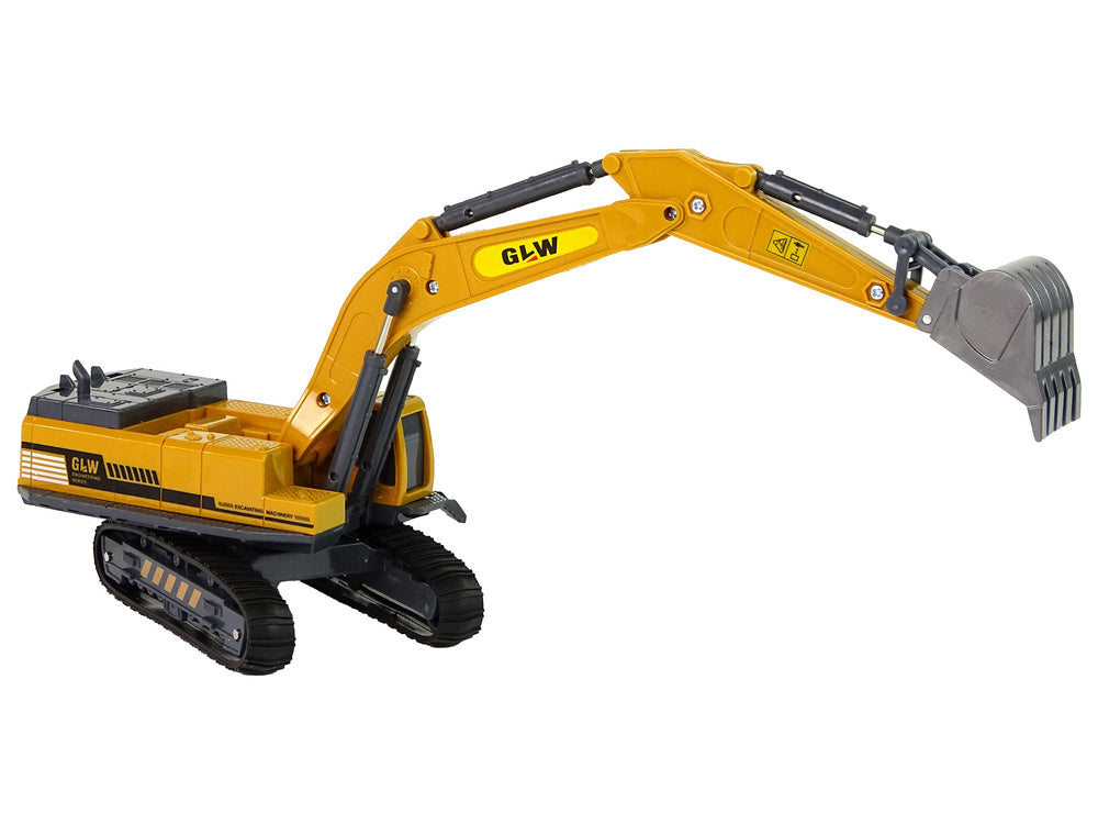Escavadora Caterpillar amarela 1:55