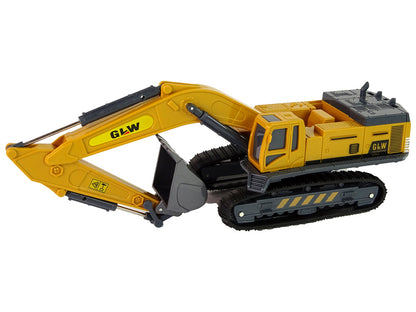 Escavadora Caterpillar amarela 1:55