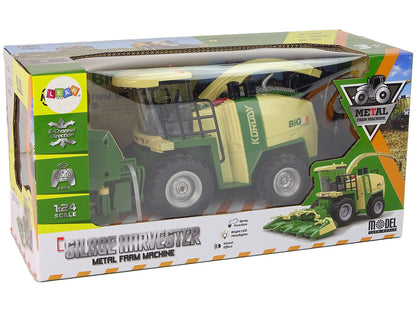 Ceifeira telecomandada 2.4G 1:24 com fumo, luz e som
