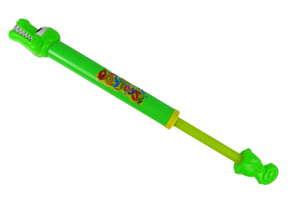Pistola de água crocodilo 45 cm verde