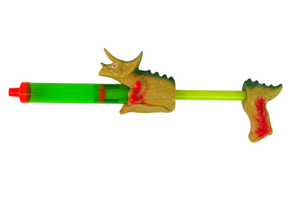 Lança-Água Dinossauro Triceratops Verde 40cm