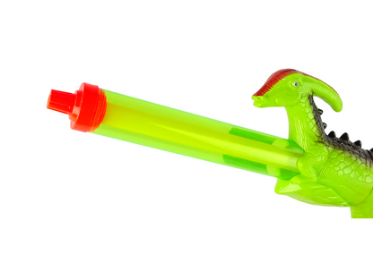 Lança-Água Dinossauro Parasaurolophus Verde 40cm