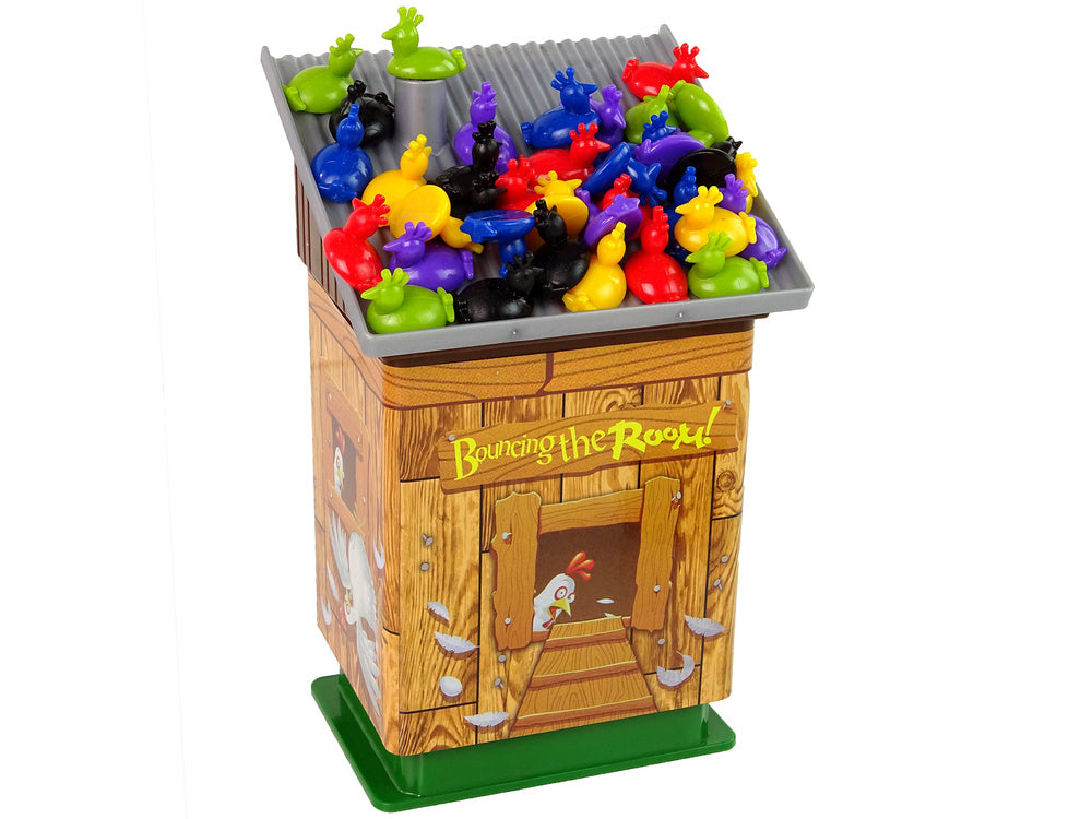 Jogo arcade galinheiro explosivo
