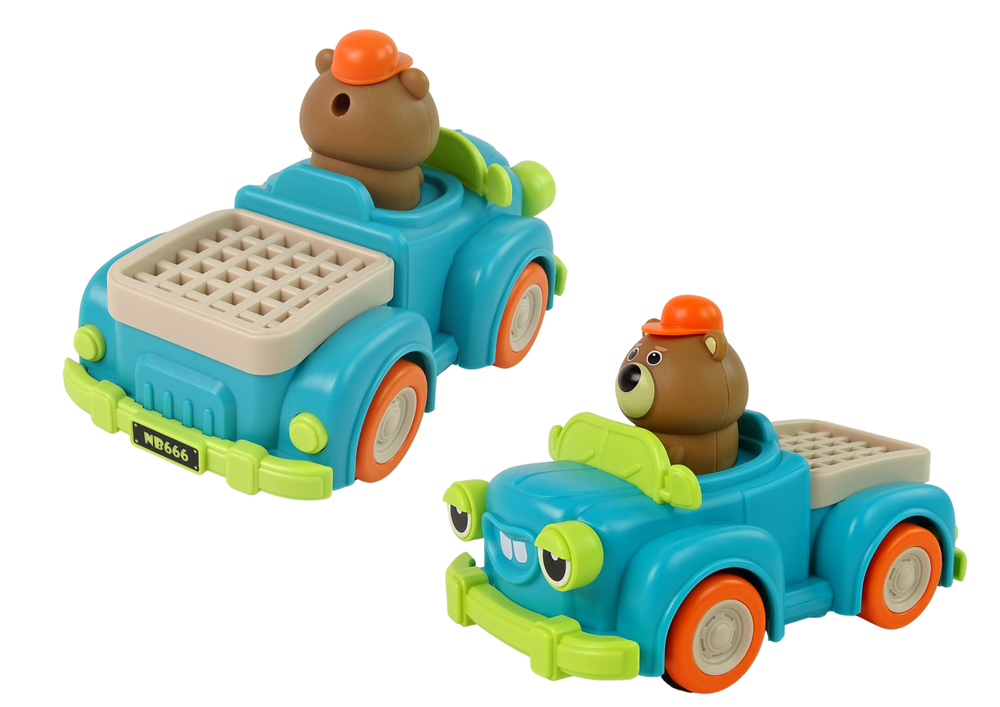 Jogo arcade cadeiras em queda com carro alvo