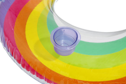 Boia insuflável arco-íris 107 cm Bestway