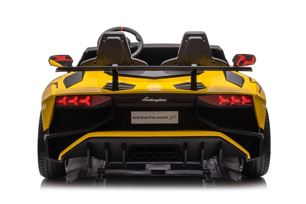 Carro elétrico Lamborghini XXL A8803 amarelo 24V