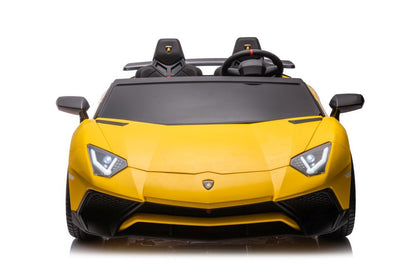 Carro elétrico Lamborghini XXL A8803 amarelo 24V
