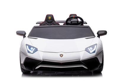 Carro elétrico Lamborghini XXL A8803 branco 24V