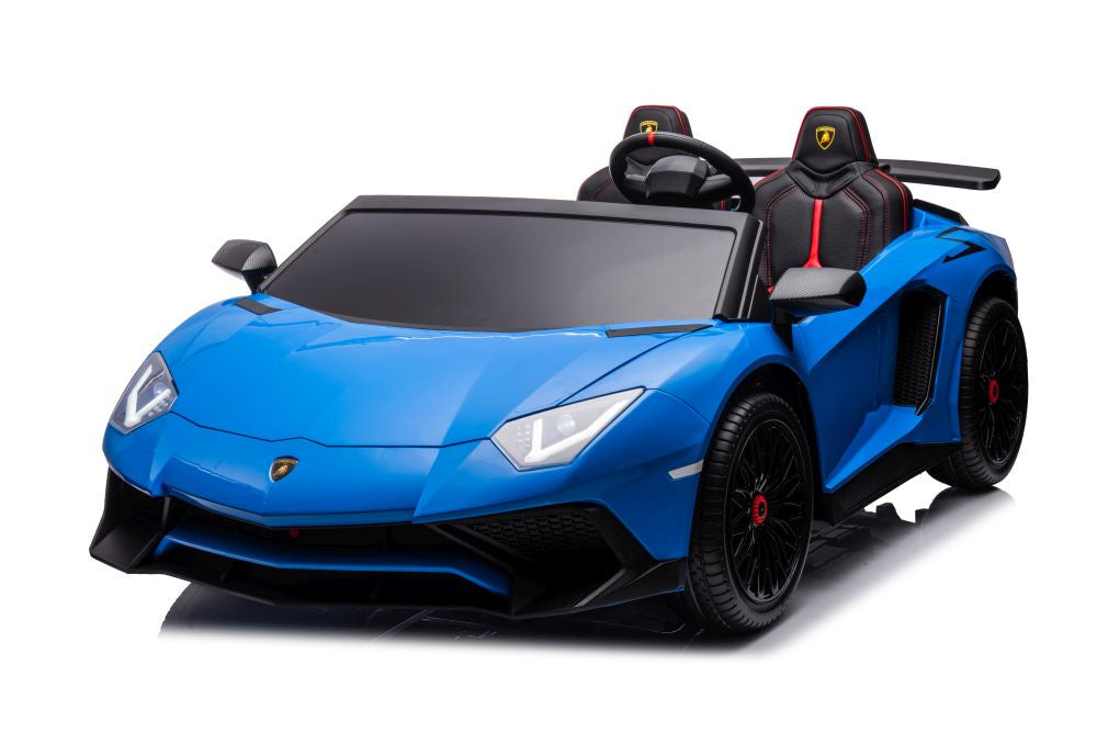 Carro elétrico Lamborghini XXL A8803 azul 24V