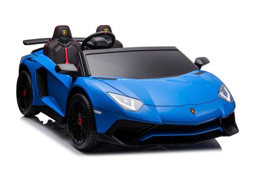 Carro elétrico Lamborghini XXL A8803 azul 24V