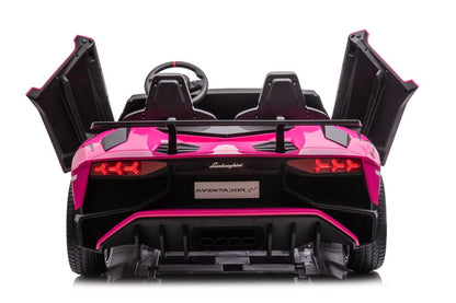 Carro elétrico Lamborghini XXL A8803 rosa 24V