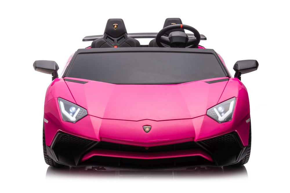 Carro elétrico Lamborghini XXL A8803 rosa 24V