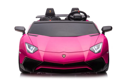 Carro elétrico Lamborghini XXL A8803 rosa 24V