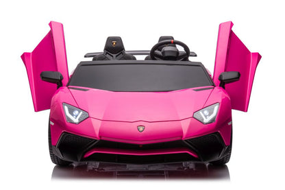 Carro elétrico Lamborghini XXL A8803 rosa 24V