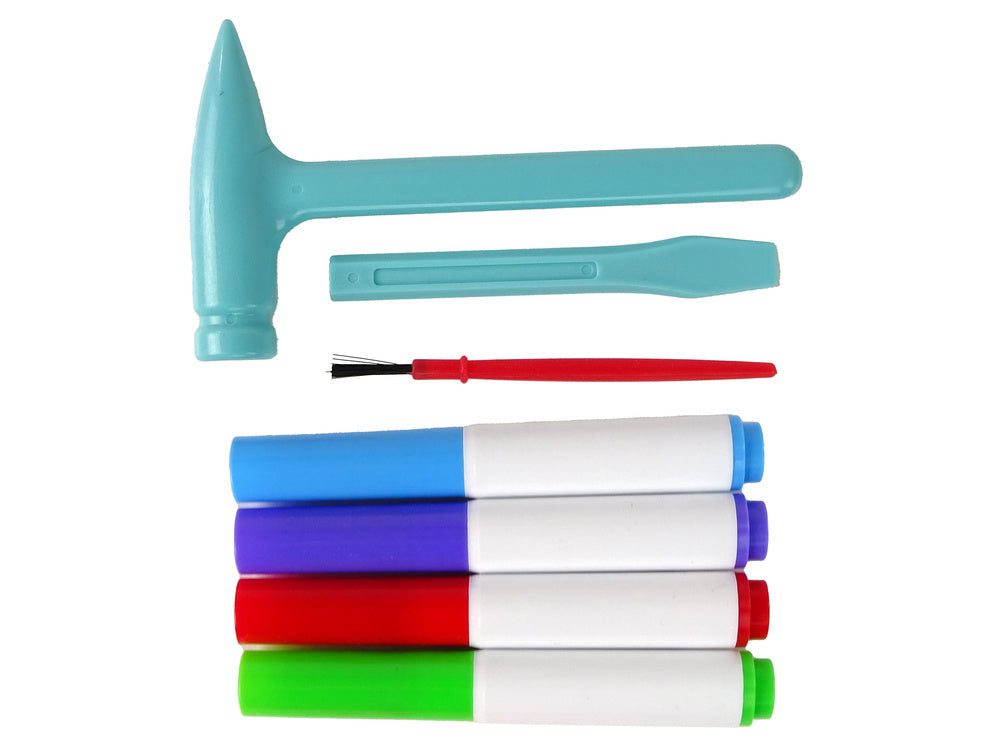 Kit escavação tesouros de sereia rosa