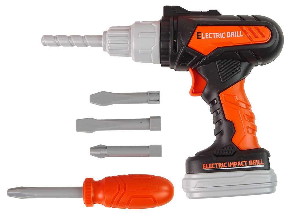 Kit ferramentas em mochila com capacete, laranja