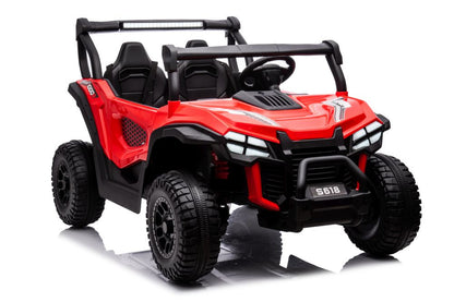 Carro elétrico S618 vermelho 4x4