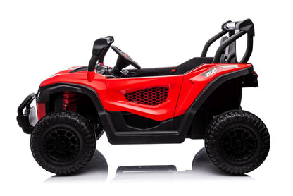 Carro elétrico S618 vermelho 4x4