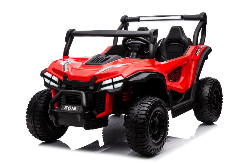 Carro elétrico S618 vermelho 4x4