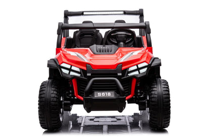 Carro elétrico S618 vermelho 4x4
