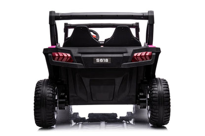 Carro elétrico S618 rosa 4x4