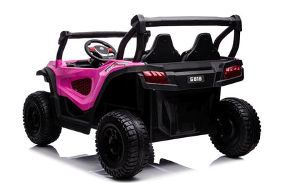 Carro elétrico S618 rosa 4x4