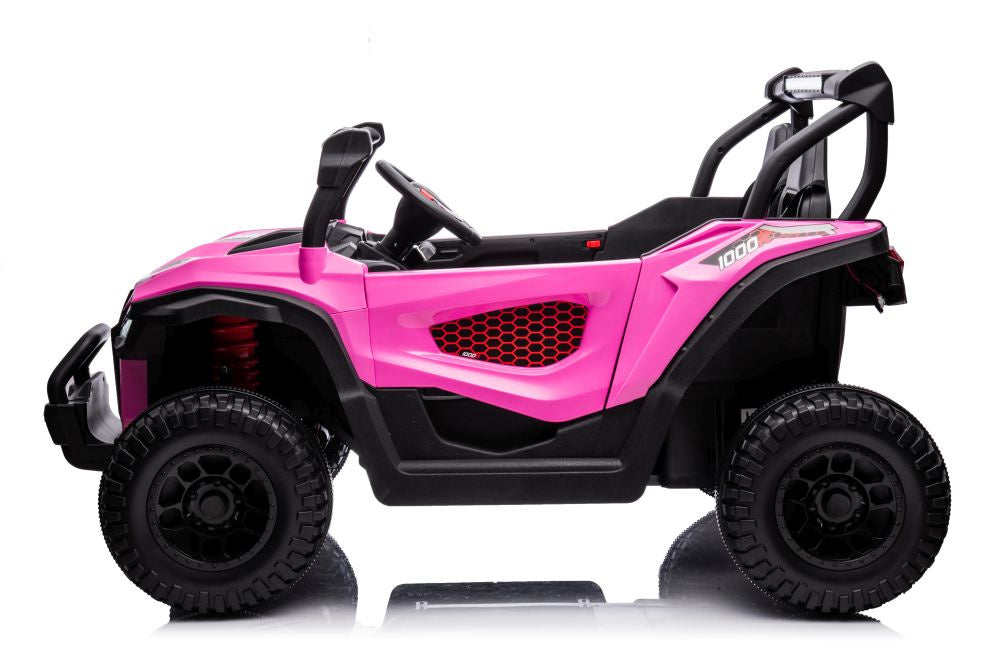 Carro elétrico S618 rosa 4x4