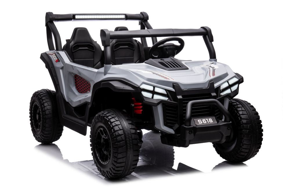 Carro elétrico S618 cinzento 4x4