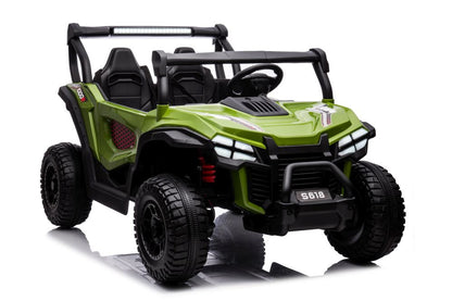 Carro elétrico S618 verde 4x4