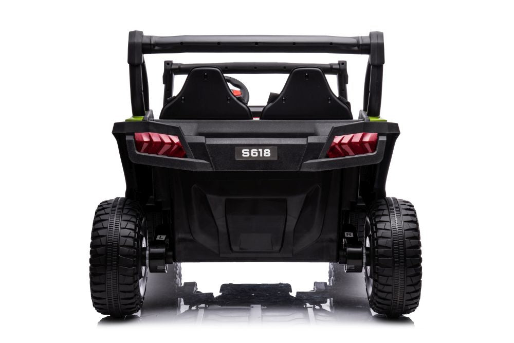 Carro elétrico S618 verde 4x4